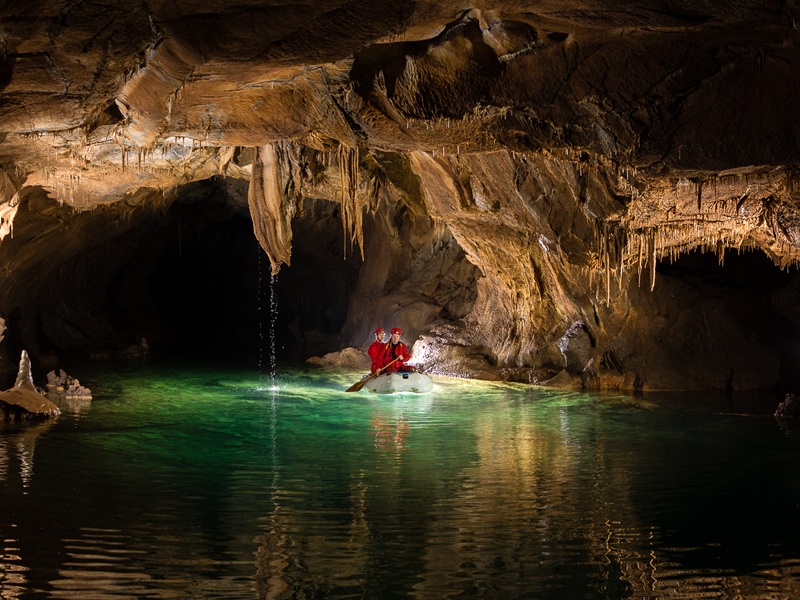 Alveus održiva proizvodnja. Križna jama. Slovenija