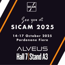 Alveus na sejmu Sicam 2025 v Italiji