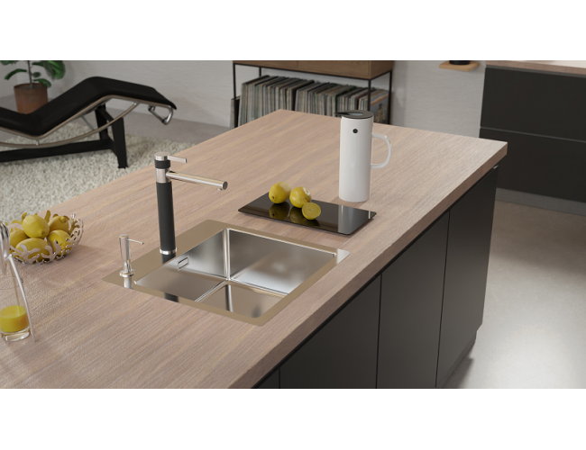 Pure 30 QC, inox pomivalno kuhinjsko korito